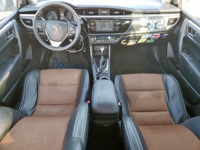 5YFBURHE3FP193485 - 2015 TOYOTA COROLLA L BLUE photo 8