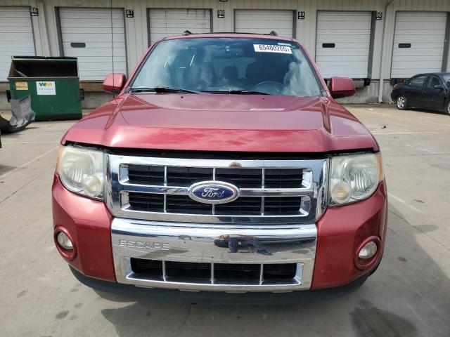 1FMCU9EG4CKB40522 - 2012 FORD ESCAPE LIMITED Kırmızı fotoğraf 5