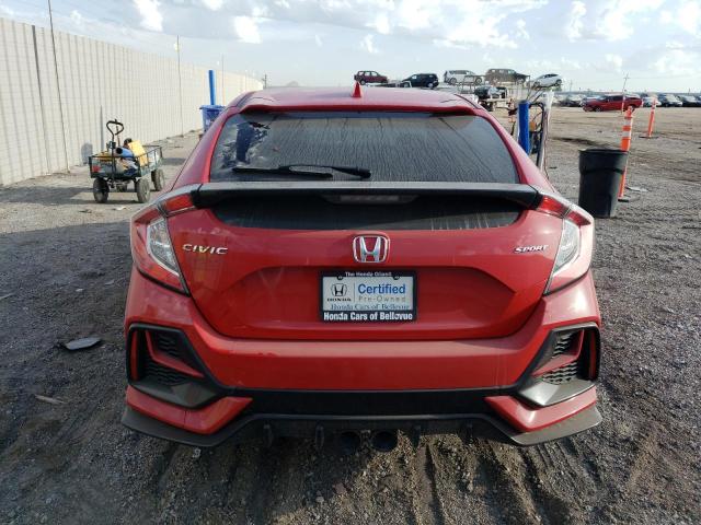 SHHFK7H46LU204102 - 2020 HONDA CIVIC SPORT 红色 照片 6