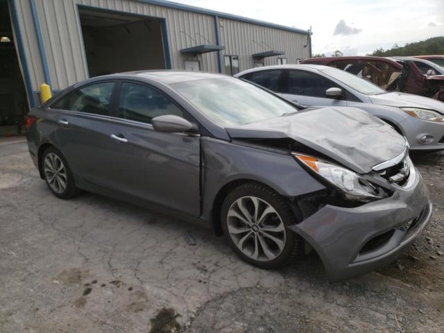 5NPEC4AB8DH787826 - 2013 HYUNDAI SONATA SE GRAY photo 4