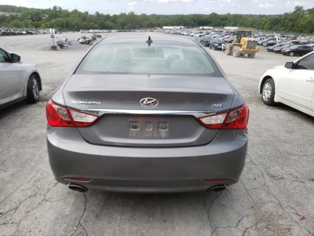 5NPEC4AB8DH787826 - 2013 HYUNDAI SONATA SE GRAY photo 6