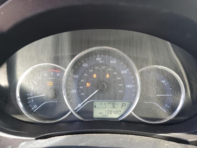 5YFBURHE4EP076464 - 2014 TOYOTA COROLLA L 银色 照片 9