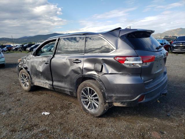 5TDJZRFH2JS871220 - 2018 TOYOTA HIGHLANDER SE GRAY photo 2