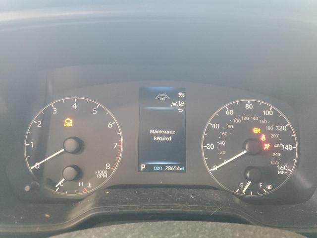 5YFB4MDE0PP001157 - 2023 TOYOTA COROLLA LE Szary zdjęcie 9