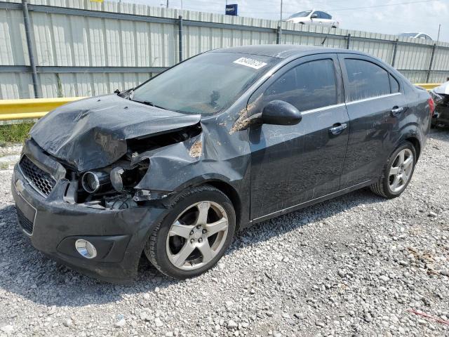 1G1JE5SB8E4190897 - 2014 CHEVROLET SONIC LTZ GRAY photo 1