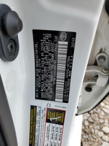 4T1BK1EBXEU095780 - 2014 TOYOTA AVALON BASE 白色 照片 12