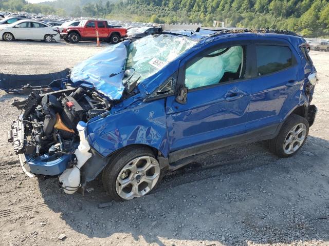 MAJ6S3GL9MC451184 - 2021 FORD ECOSPORT SE BLUE photo 1