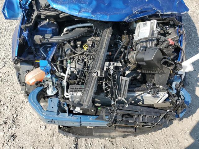 MAJ6S3GL9MC451184 - 2021 FORD ECOSPORT SE BLUE photo 12