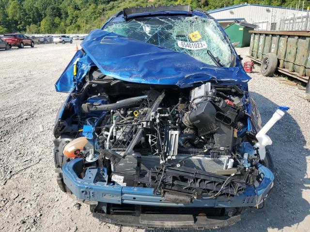 MAJ6S3GL9MC451184 - 2021 FORD ECOSPORT SE BLUE photo 5