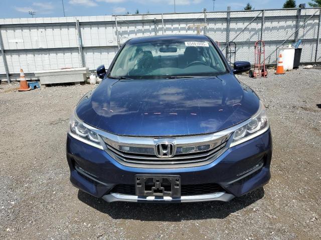 1HGCR2F74HA110799 - 2017 HONDA ACCORD EX BLUE photo 5