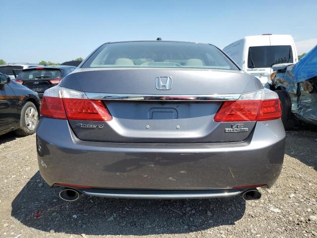 1HGCR3F93DA029911 - 2013 HONDA ACCORD TOURING GRAY photo 6