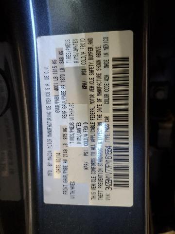 3MZBM1V77FM161554 - 2015 MAZDA 3 TOURING GRAY photo 12