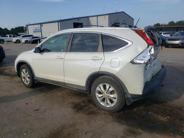 5J6RM3H79DL039442 - 2013 HONDA CR-V EXL WHITE photo 2