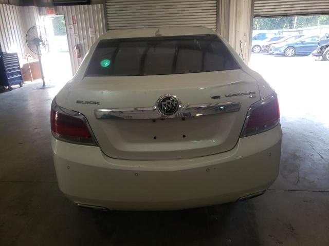 1G4GE5EV9AF237761 - 2010 BUICK LACROSSE CXS WHITE photo 6