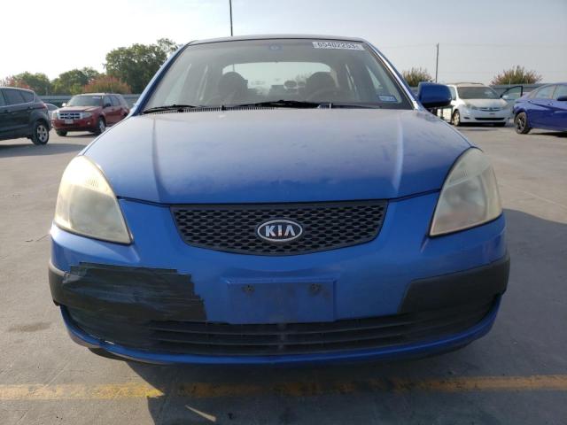 KNADE123386388881 - 2008 KIA RIO BASE BLUE photo 5