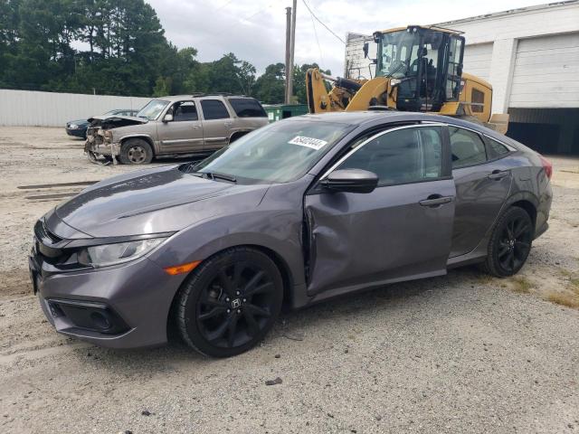 2HGFC2F82LH526691 - 2020 HONDA CIVIC SPORT GRAY photo 1