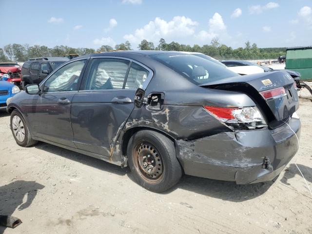 1HGCP2F30CA129832 - 2012 HONDA ACCORD LX GRAY photo 2