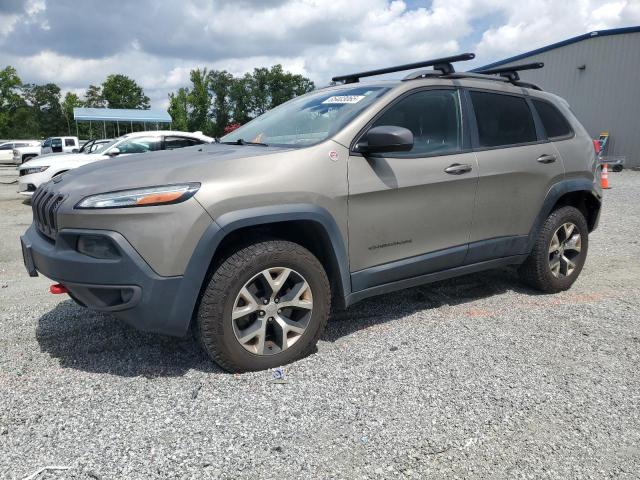 1C4PJMBS3GW270963 - 2016 JEEP CHEROKEE TRAILHAWK TAN photo 1