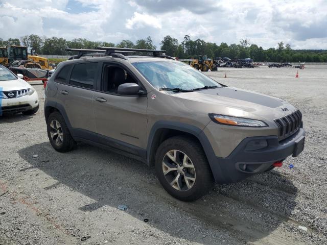 1C4PJMBS3GW270963 - 2016 JEEP CHEROKEE TRAILHAWK TAN photo 4