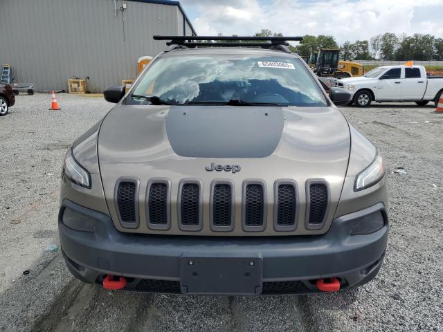 1C4PJMBS3GW270963 - 2016 JEEP CHEROKEE TRAILHAWK TAN photo 5