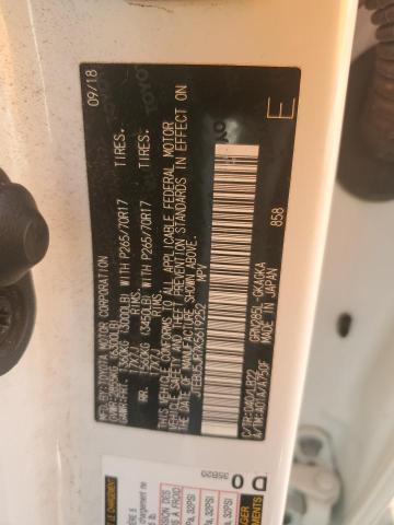 JTEBU5JR7K5619252 - 2019 TOYOTA 4RUNNER SR5/SR5 PREMIUM WHITE photo 14