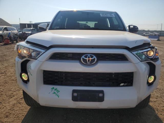 JTEBU5JR7K5619252 - 2019 TOYOTA 4RUNNER SR5/SR5 PREMIUM WHITE photo 5