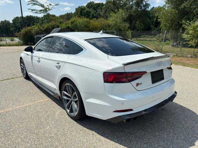 WAUC4CF50JA127877 - 2018 AUDI S5 PRESTIGE WHITE photo 3