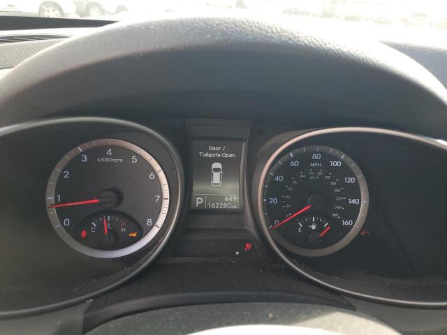 5XYZU3LB7DG007523 - 2013 HYUNDAI SANTA FE S GRAY photo 9