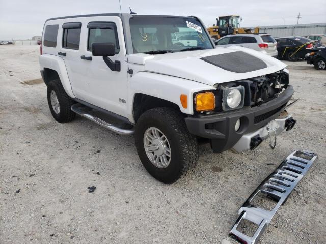 5GTEN43E788228881 - 2008 HUMMER H3 LUXURY WHITE photo 1