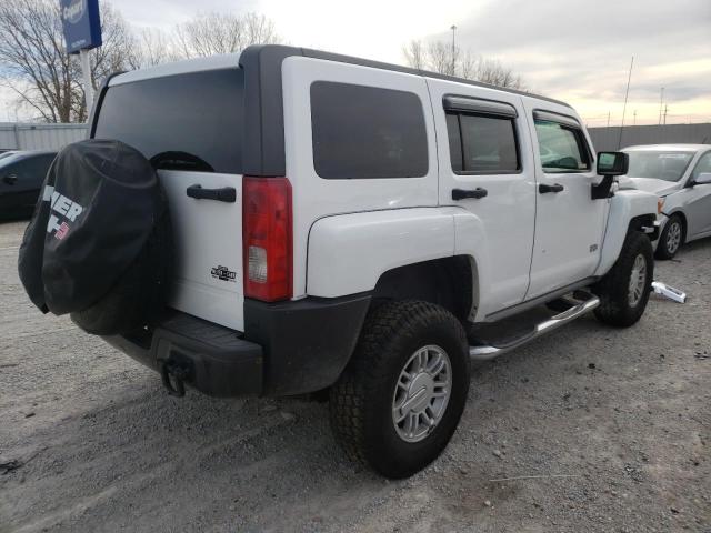 5GTEN43E788228881 - 2008 HUMMER H3 LUXURY WHITE photo 4