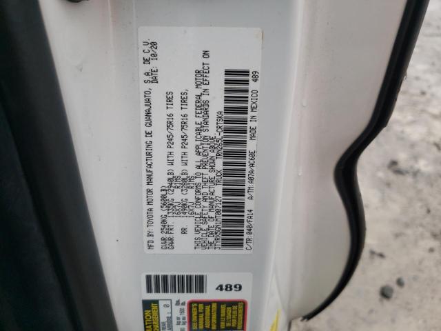 3TYRX5GN1MT007127 - 2021 TOYOTA TACOMA ACCESS CAB Ақ фото 13