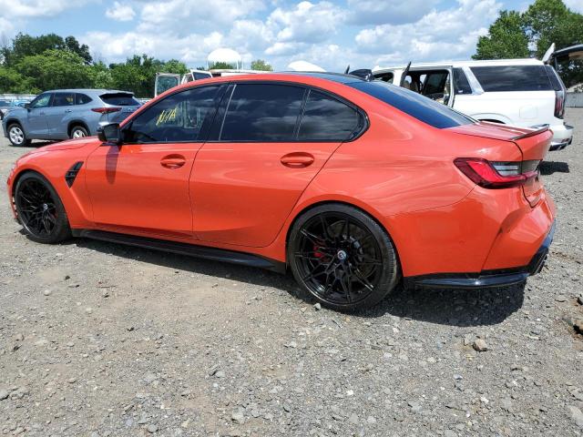 WBS33AY07NFN05898 - 2022 BMW M3 COMPETITION ნარინჯისფერი ფოტო 2