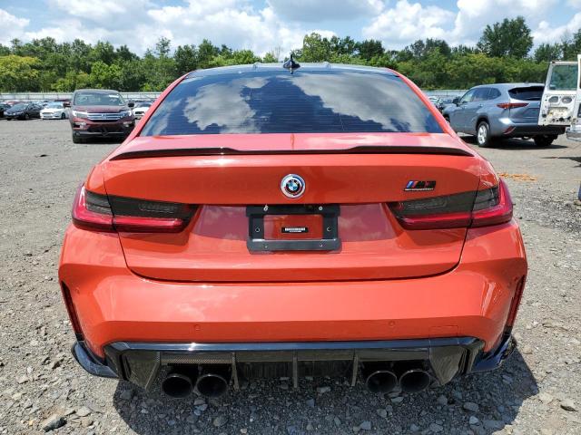 WBS33AY07NFN05898 - 2022 BMW M3 COMPETITION ნარინჯისფერი ფოტო 6