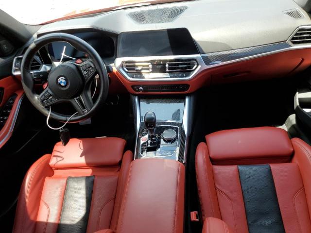 WBS33AY07NFN05898 - 2022 BMW M3 COMPETITION ნარინჯისფერი ფოტო 8