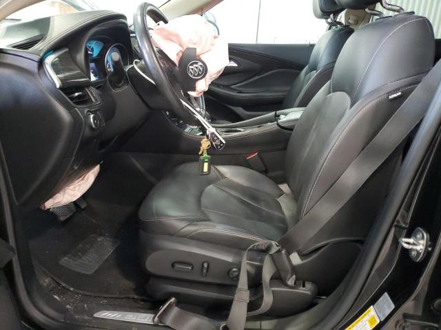 LRBFX1SA3JD006921 - 2018 BUICK ENVISION ESSENCE Սև լուսանկար 7