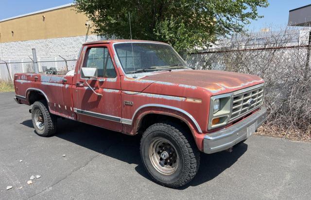 1986 FORD F250, 