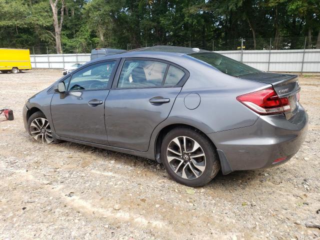 19XFB2F98DE256907 - 2013 HONDA CIVIC EXL ნაცრისფერი ფოტო 2