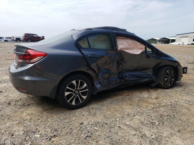 19XFB2F98DE256907 - 2013 HONDA CIVIC EXL ნაცრისფერი ფოტო 3