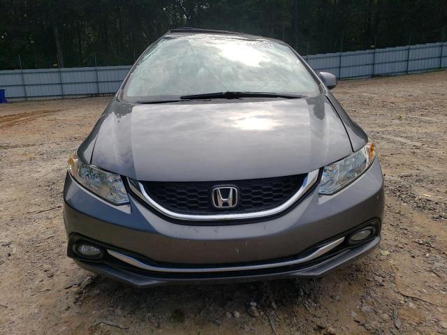 19XFB2F98DE256907 - 2013 HONDA CIVIC EXL ნაცრისფერი ფოტო 5