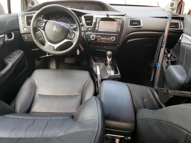 19XFB2F98DE256907 - 2013 HONDA CIVIC EXL ნაცრისფერი ფოტო 8