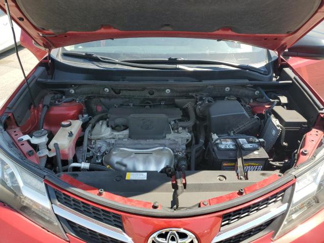 JTMBFREV4FD149352 - 2015 TOYOTA RAV4 LE RED photo 12