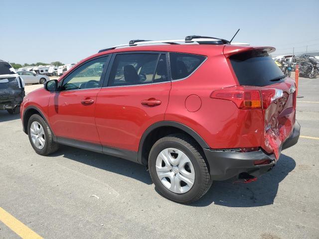 JTMBFREV4FD149352 - 2015 TOYOTA RAV4 LE RED photo 2