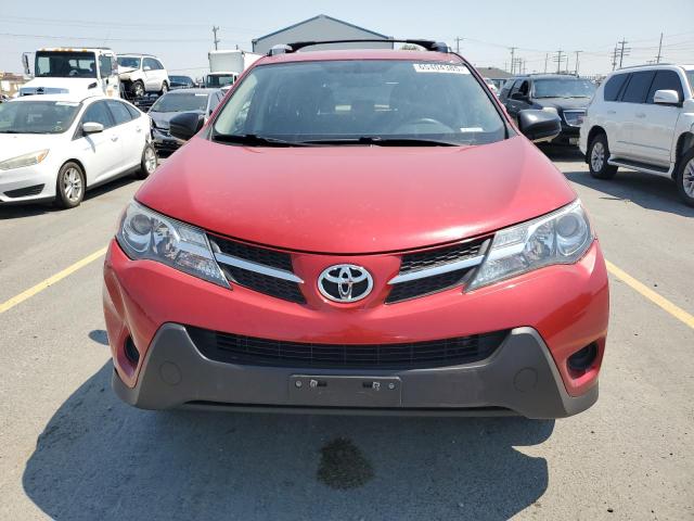 JTMBFREV4FD149352 - 2015 TOYOTA RAV4 LE RED photo 5