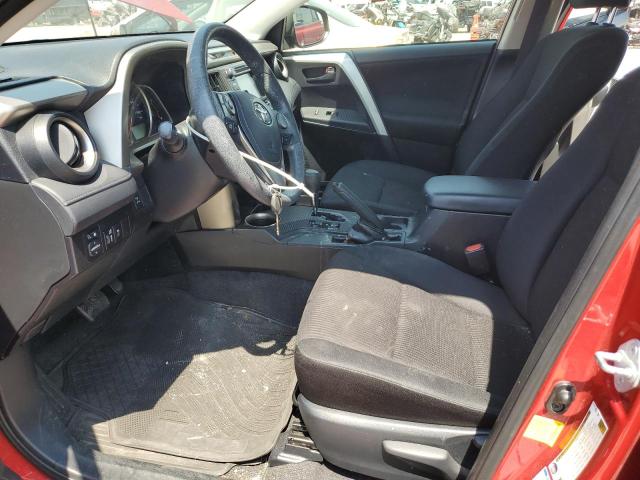 JTMBFREV4FD149352 - 2015 TOYOTA RAV4 LE RED photo 7
