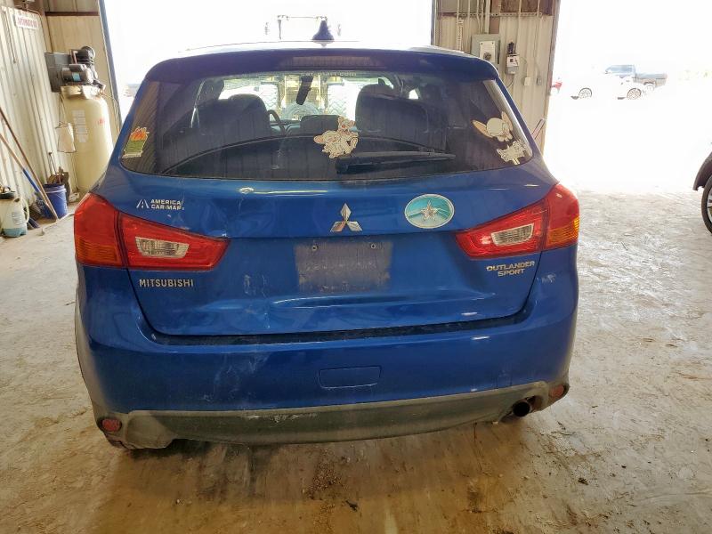 JA4AR3AU7HZ069699 - 2017 MITSUBISHI OUTLANDER ES ლურჯი ფოტო 6