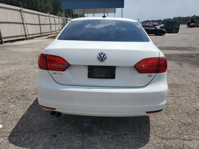 3VWD07AJ8EM265364 - 2014 VOLKSWAGEN JETTA SE WHITE photo 6