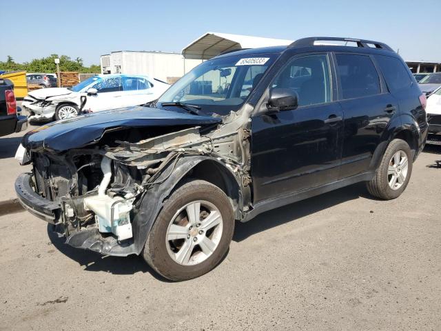 JF2SH6BC4AH776826 - 2010 SUBARU FORESTER XS Schwarz Foto 1