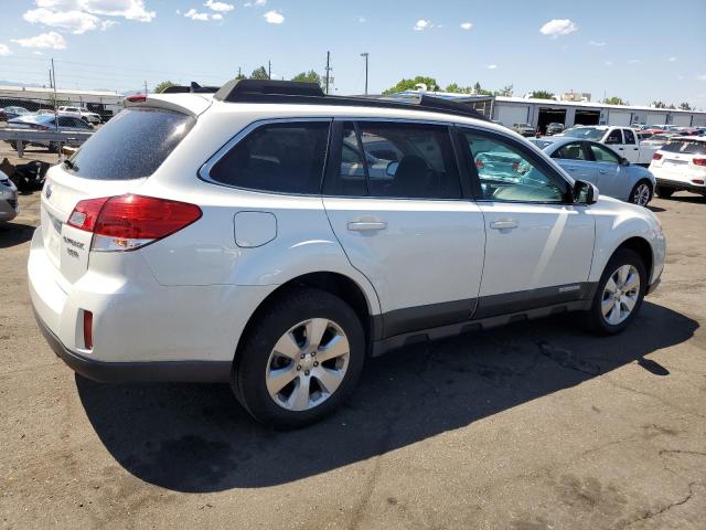 4S4BRDKC8B2419424 - 2011 SUBARU OUTBACK 3.6R LIMITED WHITE photo 3