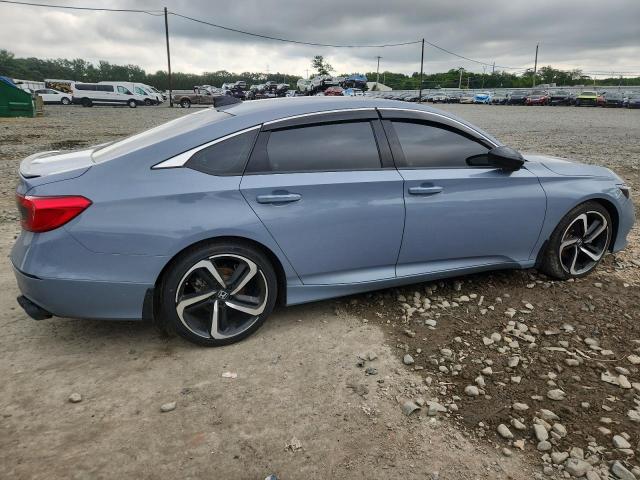 1HGCV2F31NA014844 - 2022 HONDA ACCORD SPORT ნაცრისფერი ფოტო 3