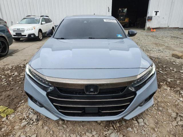 1HGCV2F31NA014844 - 2022 HONDA ACCORD SPORT ნაცრისფერი ფოტო 5